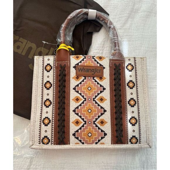 Wrangler Boho Southwestern Women's Mini Tote NEW NWT - Picture 2 of 5